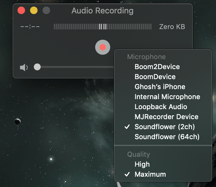 audio recorder mac app